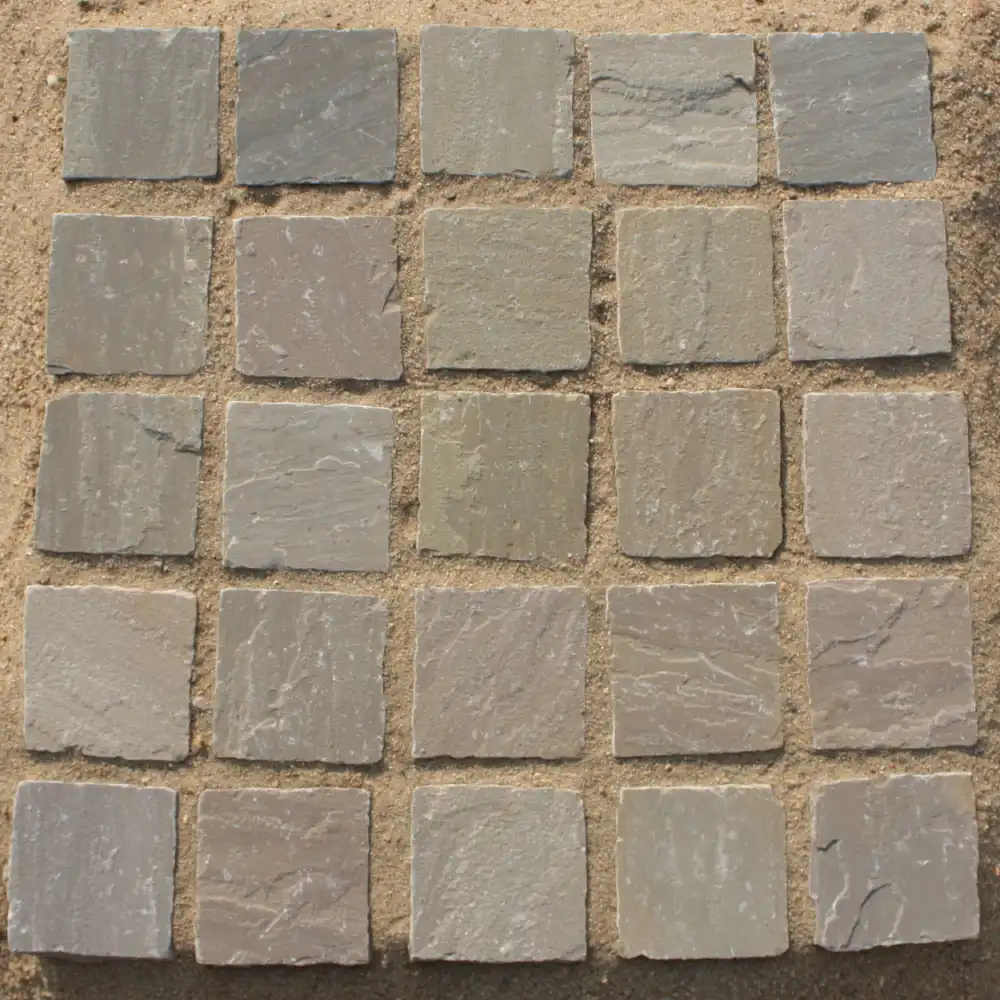 Raj Green Cobble Stone